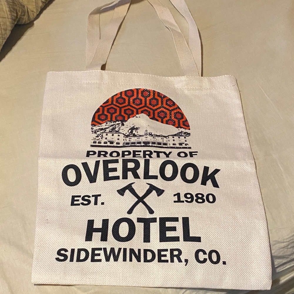 Overlook Hotel Cream Tote Bag